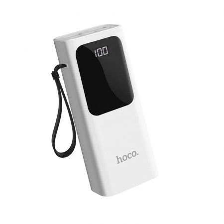 Внешний аккумулятор HOCO J41 Treasure mobile (10000mAh), белый, фото  Внешний аккумулятор HOCO J41 Treasure mobile (10000mAh), белый, фото