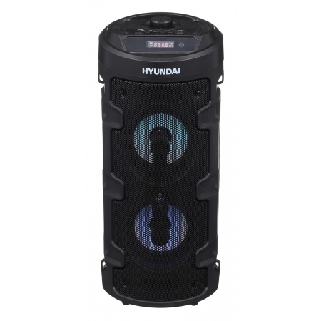 Минисистема Hyundai H-MC160 черный 50Вт/FM/USB/BT/SD/MMC, фото 