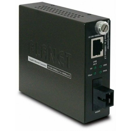 GST-806B15 медиа конвертер 10/100/1000Base-T to WDM  Bi-directional Smart Fiber Converter - 1550nm - 15KM, фото 