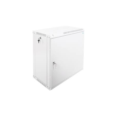 Шкаф настенный ЦМО ШРН-Э-12.500.1 12U 600x520мм пер.дв.стал.лист несъемные бок.пан. серый, фото 