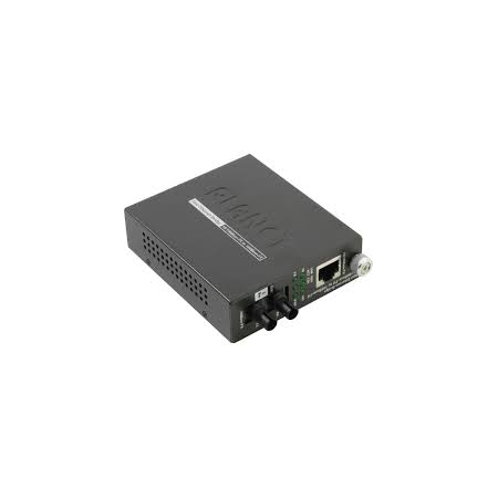 Медиаконвертер PLANET Technology FST-801 10/100Base-TX to 100Base-FX (ST) Smart Media Converter, фото 