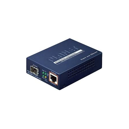 GTP-805A медиа конвертер IEEE802.3af/at PoE 10/100/1000Base-T to MiniGBIC (SFP) Converter, фото 