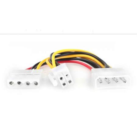 Кабель питания Cablexpert CPW-LP4-MF4 Molex - MiniFit 4pin, фото 