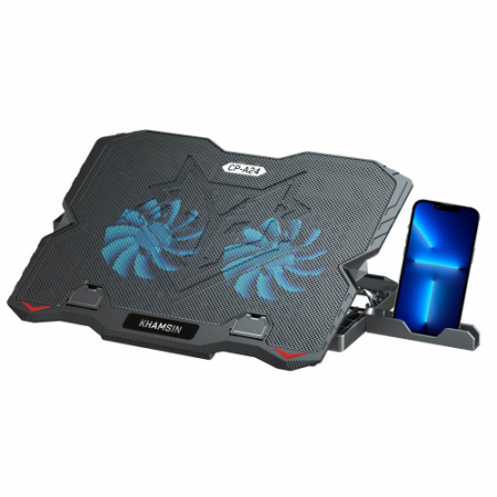 Подставка для ноутбука HIPER CP-A24/ Laptop cooler stand Hiper Khamsin (CP-a24), фото 