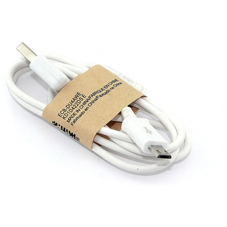 Кабель для зарядки USB - Micro USB OEM, 0.8m, Белый, фото 