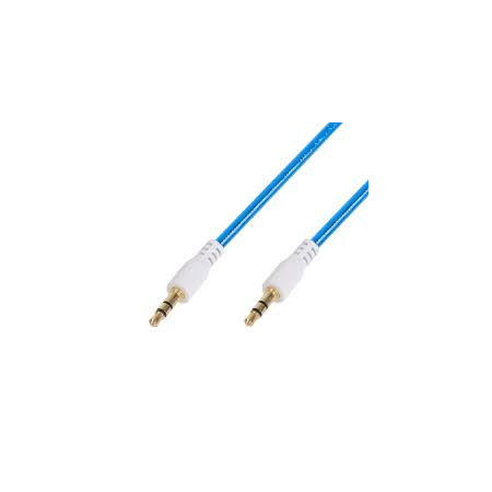 Аудиокабель AUX 3.5 мм гелевый 1 м синий REXANT, фото  Аудиокабель AUX 3.5 мм гелевый 1 м синий REXANT, фото