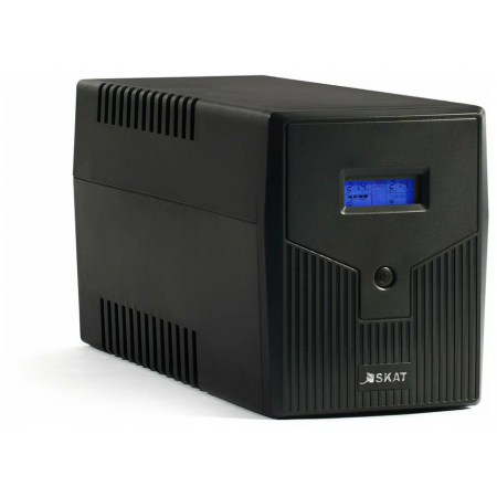SKAT-UPS 2000/1200 UPS 220V 1200W 2 batteries 9Ah int. meander. voltage stabilization, фото 