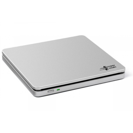 Оптический привод LG DVD-RW ext. Silver Slim Ret. USB2.0 (3.0 compatible), фото 