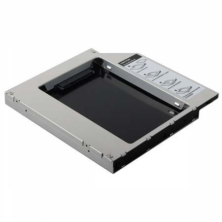 Сменный бокс для HDD AgeStar SSMR2S SATA-SATA SATA металл серебристый 2.5", фото 