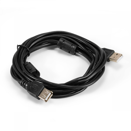 Удлинитель USB 2.0 ExeGate EX-CCF-USB2-AMAF-3.0F, фото 