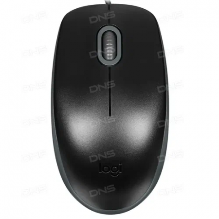Проводная: Logitech M110 Silent Grey/black, фото 