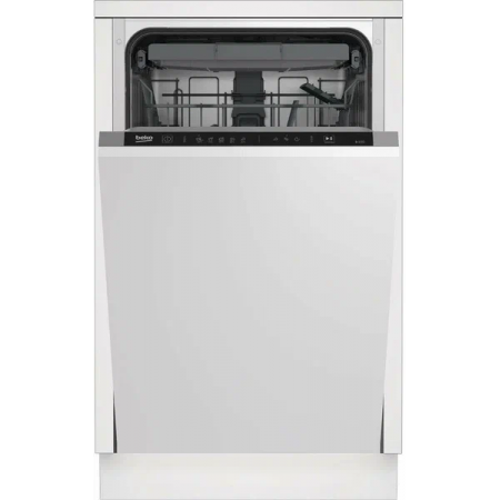 Встраиваемая посудомоечная машина Beko BDIS15063, белый, 44.8 см, 10 компл., 46 дБ, класс A, фото 
