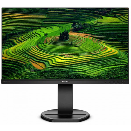 23.8" Philips 241B8QJEB Black (IPS,1920x1080,5ms,178°/178°,250cd/m,50M:1,+DVI,+HDMI 1.4,+4xUSB), фото 