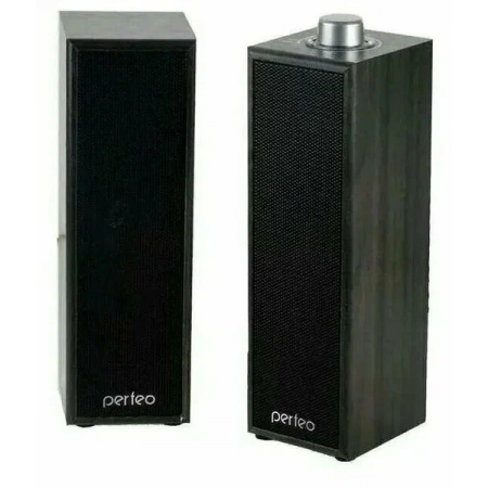 Perfeo колонки "PHAROS" 2.0, мощность 2х3 Вт (RMS), чёрн, USB (PF-2080), фото 