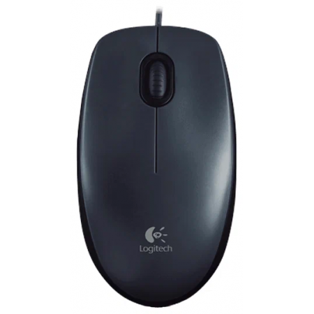 Проводная: Logitech M100 Grey USB NEW, фото 