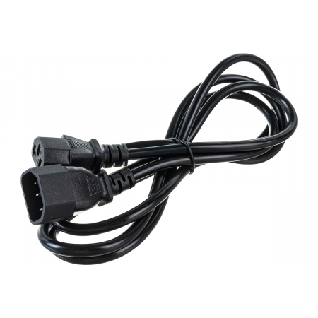 Кабель монитор-компьютер (UPS->уст-во) ExeGate Power EC-1,8P (С13->С14) VDE-250V-3*1,00-CU,10A, 1.8м, фото 