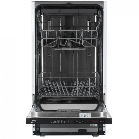 Встраиваемая посудомоечная машина Beko BDIS38120A, черный, 44.8 см, 11 компл., 45 дБ, класс A, фото , изображение 2
