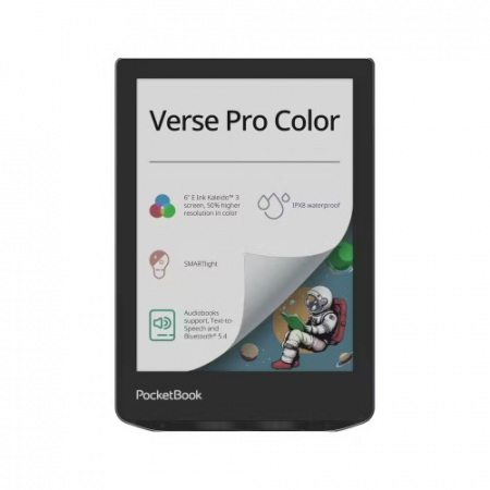 Электронная книга PocketBook 634 Verse Pro Color Stormy Sea (PB634K3-1-WW), фото 