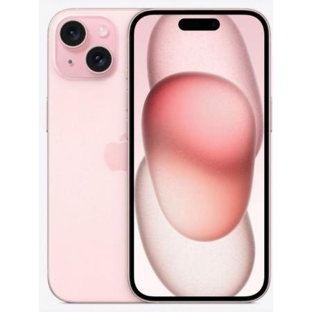Смартфон Apple A3090 iPhone 15 128Gb розовый моноблок 3G 4G 1Sim 6.1 1179x2556 iOS 17 48Mpix 802.11 a/b/g/n/ac/ax NFC GPS GSM900/1800 TouchSc Protect, фото 