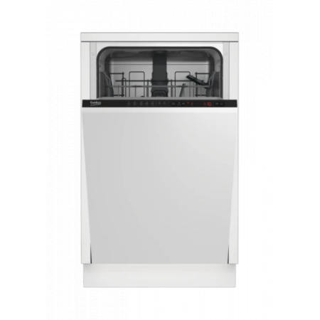 Встраиваемая посудомоечная машина Beko BDIS1W861, белый, 44.8 см, 9 компл., 55 дБ, класс A, фото 