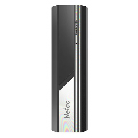 Внешний  накопитель SSD Netac USB-C 500Gb NT01ZX10-500G-32BK ZX10 2.5 синий, фото 