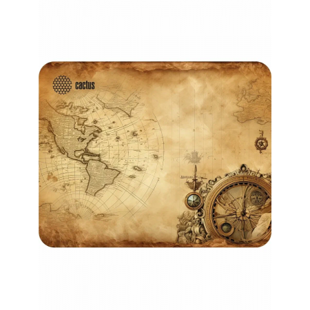 Коврик для мыши Cactus Vintage map 250x200x3мм (CS-MP-D10S), фото 