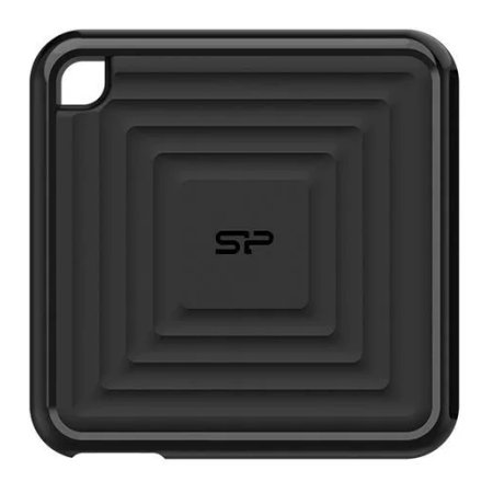 Накопитель SSD Silicon Power USB-C 256Gb SP256GBPSDPC60CK PC60 1.8 черный, фото 