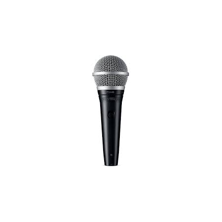 Кардиоидный вокальный микрофон SHURE PGA48-QTR-E c выключателем, с кабелем XLR -1/4', фото 