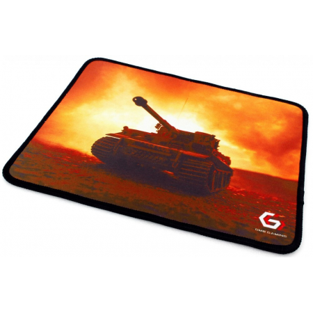 Коврик для мыши Gembird MP-GAME33, рисунок- "танк", размеры 250*200*3мм, ткань+резина, оверлок, фото 