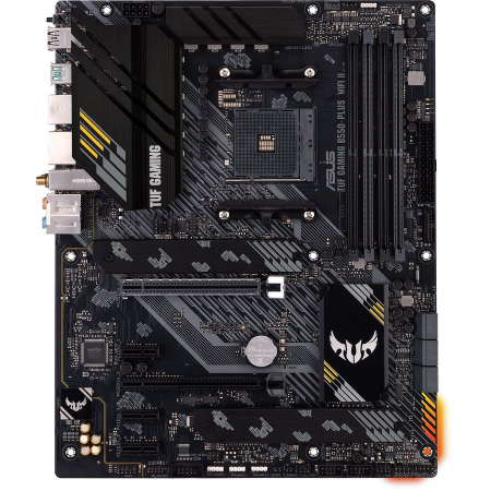 Материнская плата Asus TUF GAMING B550-PLUS WIFI II Soc-AM4 AMD B550 4xDDR4 ATX AC`97 8ch(7.1) 2.5Gg RAID+HDMI+DP, фото 