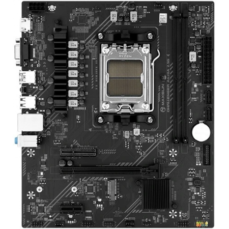 Материнская плата Maxsun Challenger A620A 2.5G, AM5, AMD A620, 2xDDR5, 2xSATA, 1xM.2, 1xPCI-E 4.0 x16, 1xPCI-E x4, 1xPCI-E x1, 1xVGA, 1xHDMI, 1x 2.5Gb LAN, 2xUSB-A 2.0, 4xUSB-A 3.2 Gen 1, 5.1, mATX, фото 