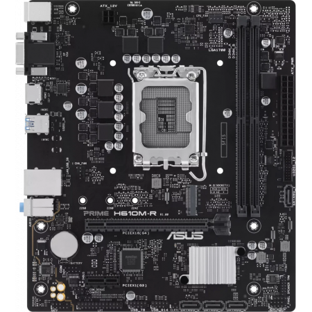 Материнская плата Asus PRIME H610M-R-SI Soc-1700 Intel H610 2xDDR5 mATX AC`97 8ch(7.1) GbLAN+VGA+HDMI+DP White Box, фото  Материнская плата Asus PRIME H610M-R-SI Soc-1700 Intel H610 2xDDR5 mATX AC`97 8ch(7.1) GbLAN+VGA+HDMI+DP White Box, фото