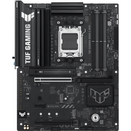 Материнская плата Asus TUF GAMING B850-E WIFI SocketAM5 AMD B850 4xDDR5 ATX AC`97 8ch(7.1) 2.5Gg RAID+HDMI+DP, фото 