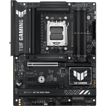 Материнская плата Asus TUF GAMING B850-PLUS WIFI SocketAM5 AMD B850 4xDDR5 ATX AC`97 8ch(7.1) 2.5Gg RAID+HDMI+DP, фото 