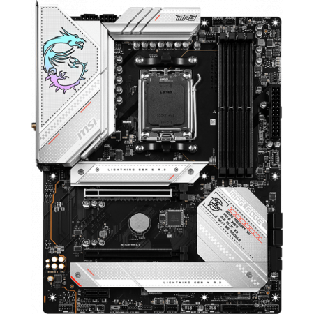 Материнская плата MSI MPG B650I EDGE WIFI, AM5, AMD B650, 2xDDR5, 4xSATA, 2xM.2, 1xPCI-E 4.0 x16, 1xHDMI, 1x 2.5Gb LAN, 3xUSB-A 3.2 Gen 2, 2xUSB-A 3.2 Gen 1, 1xUSB-C 3.2 Gen 2x2, 3x3.5 мм, 7.1, Mini-ITX, фото 