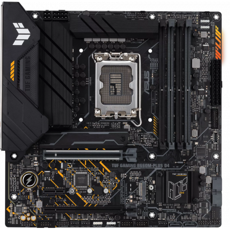 Материнская плата Asus TUF GAMING B660M-PLUS D4 Soc-1700 Intel B660 4xDDR4 mATX AC`97 8ch(7.1) 2.5Gg RAID+HDMI+DP, фото  Материнская плата Asus TUF GAMING B660M-PLUS D4 Soc-1700 Intel B660 4xDDR4 mATX AC`97 8ch(7.1) 2.5Gg RAID+HDMI+DP, фото