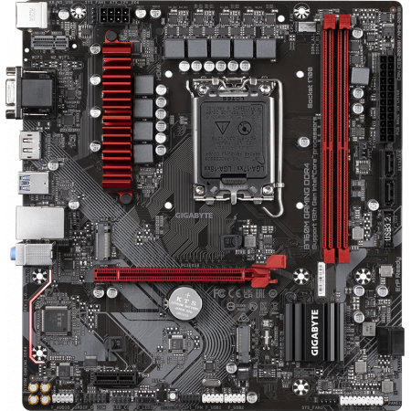 Материнская плата GIGABYTE B760M GAMING DDR4, фото 