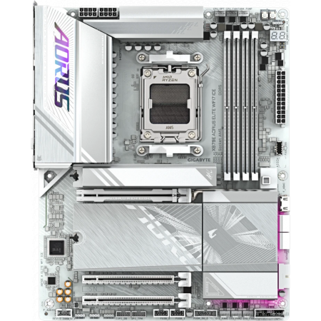 Материнская плата Gigabyte X870E A ELITE WF7 ICE, фото 