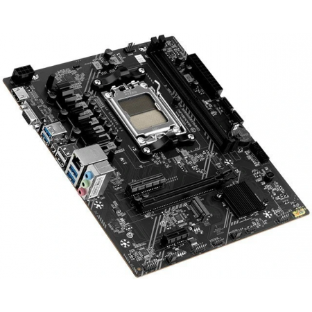 Материнская плата Maxsun Challenger A620A 2.5G, AM5, AMD A620, 2xDDR5, 2xSATA, 1xM.2, 1xPCI-E 4.0 x16, 1xPCI-E x4, 1xPCI-E x1, 1xVGA, 1xHDMI, 1x 2.5Gb LAN, 2xUSB-A 2.0, 4xUSB-A 3.2 Gen 1, 5.1, mATX, фото , изображение 3