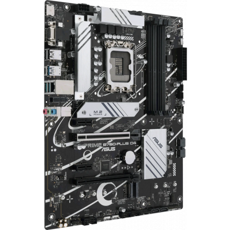 Материнская плата Asus PRIME B760-PLUS D4 Soc-1700 Intel B760 4xDDR4 ATX AC`97 8ch(7.1) 2.5Gg RAID+VGA+HDMI+DP, фото , изображение 2