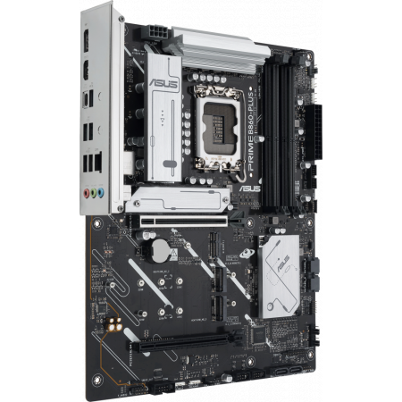 Материнская плата ASUS PRIME B860-PLUS-CSM, LGA 1851, Intel B860, 4xDDR5, 4xSATA, 3xM.2, 1xPCIe 5.0 x16, 1xPCIe 4.0 x16, 1xHDMI, 1xDP, 1x2.5Gb LAN, 2xUSB 2.0, 1xUSB 3.2 Gen 1, 2xUSB 3.2 Gen 2, 1xUSB-C 3.2 Gen 2x2, 3x3.5 мм, 7.1, ATX, фото , изображение 2
