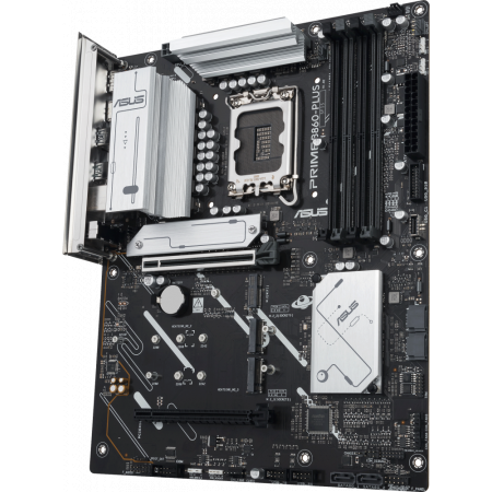 Материнская плата ASUS PRIME B860-PLUS-CSM, LGA 1851, Intel B860, 4xDDR5, 4xSATA, 3xM.2, 1xPCIe 5.0 x16, 1xPCIe 4.0 x16, 1xHDMI, 1xDP, 1x2.5Gb LAN, 2xUSB 2.0, 1xUSB 3.2 Gen 1, 2xUSB 3.2 Gen 2, 1xUSB-C 3.2 Gen 2x2, 3x3.5 мм, 7.1, ATX, фото , изображение 3