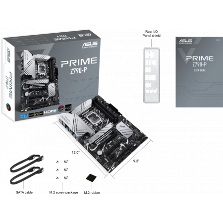 Материнская плата Asus PRIME Z790-P Soc-1700 Intel Z790 4xDDR5 ATX AC`97 8ch(7.1) 2.5Gg RAID+HDMI+DP, фото , изображение 5