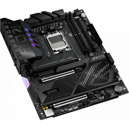 Материнская плата Asus ROG CROSSHAIR X870E APEX SocketAM5 AMD X870E 2xDDR5 ATX AC`97 8ch(7.1) 5Gigabit RAID, фото , изображение 4