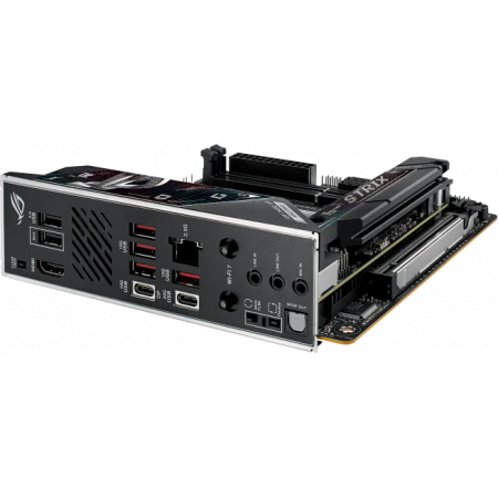 Материнская плата Asus ROG STRIX B850-I GAMING WIFI SocketAM5 AMD B850 2xDDR5 mini-ITX AC`97 8ch(7.1) 2.5Gg RAID+HDMI, фото , изображение 6 Материнская плата Asus ROG STRIX B850-I GAMING WIFI SocketAM5 AMD B850 2xDDR5 mini-ITX AC`97 8ch(7.1) 2.5Gg RAID+HDMI, фото , изображение 6