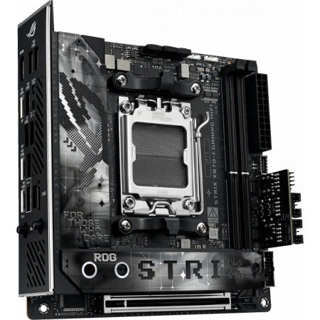 Материнская плата Asus ROG STRIX X870-I GAMING WIFI SocketAM5 AMD X870 2xDDR5 mini-ITX AC`97 8ch(7.1) 2.5Gg RAID+HDMI, фото , изображение 2 Материнская плата Asus ROG STRIX X870-I GAMING WIFI SocketAM5 AMD X870 2xDDR5 mini-ITX AC`97 8ch(7.1) 2.5Gg RAID+HDMI, фото , изображение 2