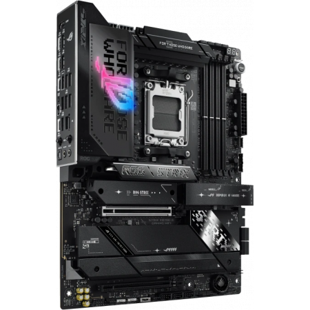 Материнская плата Asus ROG STRIX X870E-E GAMING WIFI SocketAM5 AMD X870E 4xDDR5 ATX AC`97 8ch(7.1) 5Gigabit RAID+HDMI, фото , изображение 2