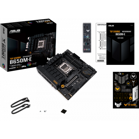 Материнская плата Asus TUF GAMING B650M-E SocketAM5 AMD B650 4xDDR5 mATX AC`97 8ch(7.1) 2.5Gg RAID+HDMI+DP, фото , изображение 5 Материнская плата Asus TUF GAMING B650M-E SocketAM5 AMD B650 4xDDR5 mATX AC`97 8ch(7.1) 2.5Gg RAID+HDMI+DP, фото , изображение 5