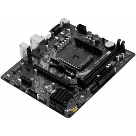 Материнская плата Maxsun MS-Challenger A520M-K WIFI B550, AM4, 2*DDR4, 1*PCIEx16, 1*PCIEx1, 2*M.2, 4*USB3.2Gen1, 6*USB2.0, 3*SATA3.0, 1G, VGA, HDMI, M-ATX, RTL, фото , изображение 2