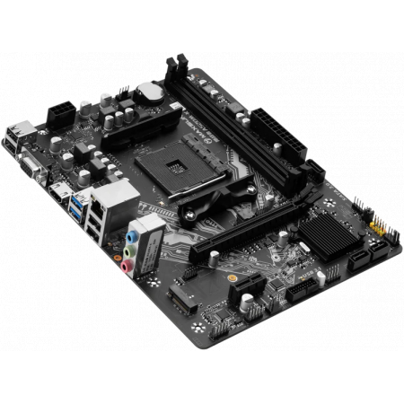 Материнская плата Maxsun MS-Challenger A520M-K WIFI B550, AM4, 2*DDR4, 1*PCIEx16, 1*PCIEx1, 2*M.2, 4*USB3.2Gen1, 6*USB2.0, 3*SATA3.0, 1G, VGA, HDMI, M-ATX, RTL, фото , изображение 3